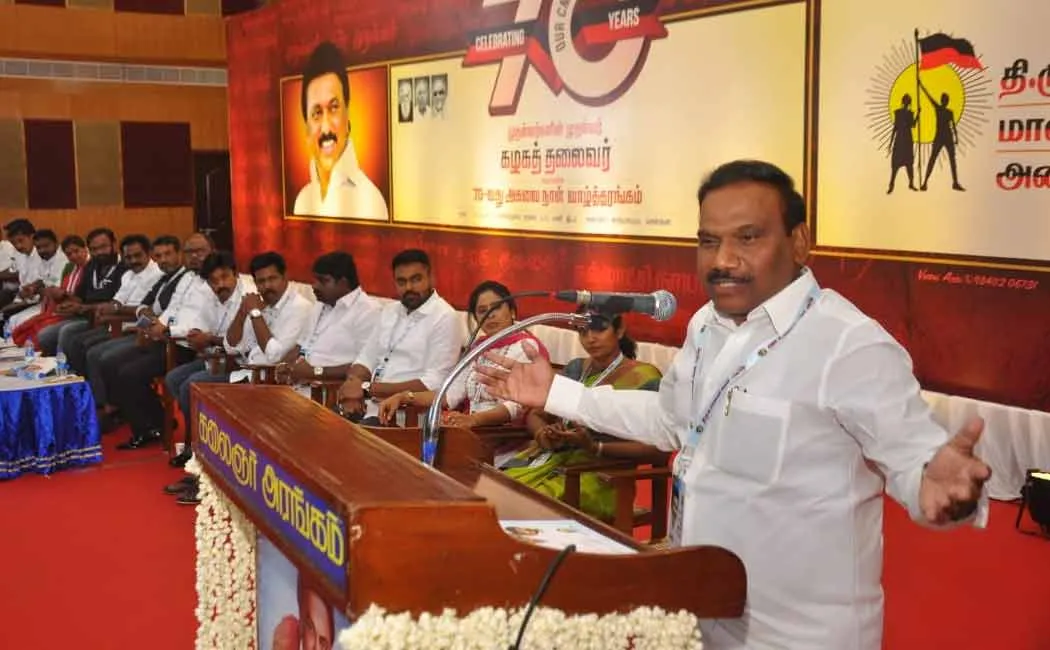 dmk aa rasa talk about governor rn ravi