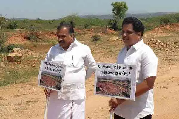 Why opposition party mp's went out Su.Venkatesan answered in tweet 