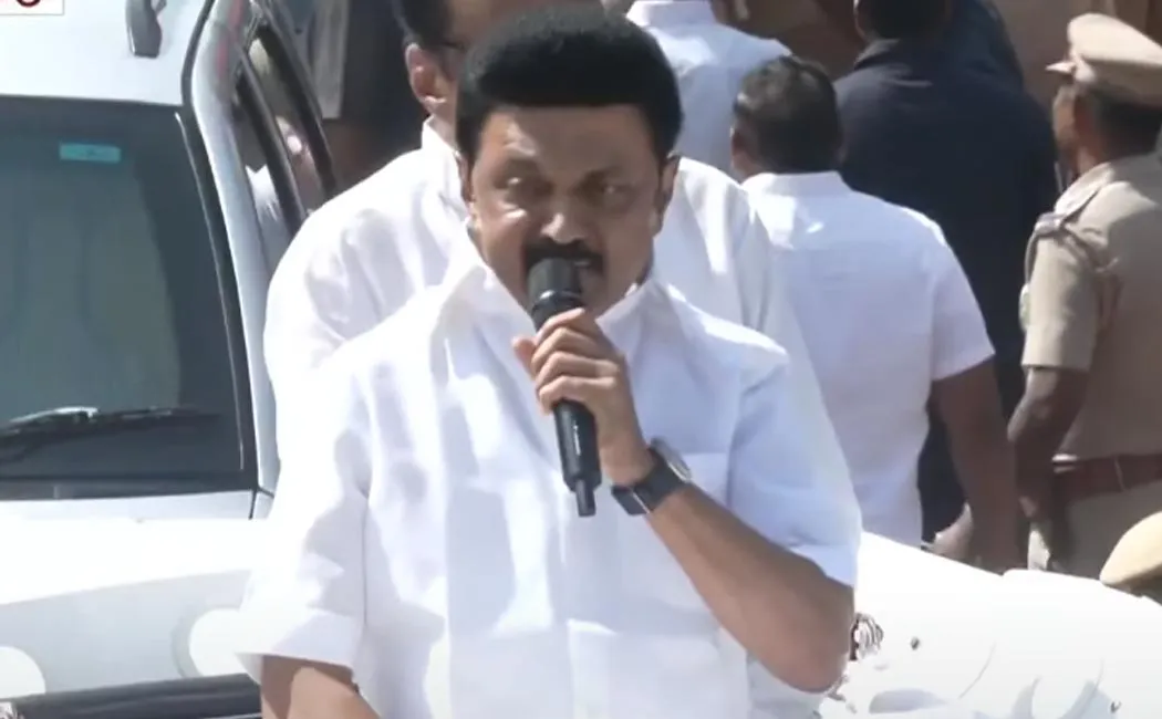 Complaint to AIADMK election officer regarding Cm stalin announcement