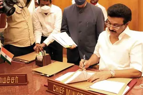 One month rule of  M K Stalin 