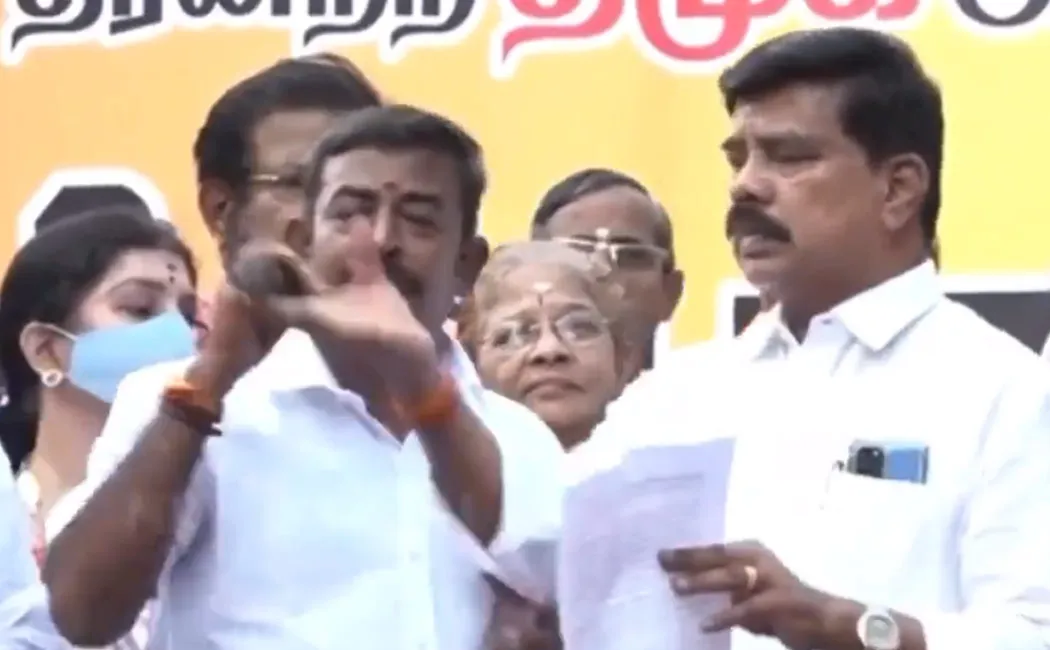 BJP executive criticized Edappadi palaniswami