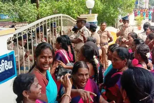 Anganwadi workers struggle in virudhunagar 