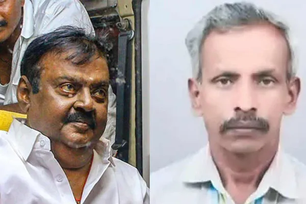 party executive passed away unable to bear the passing away of Vijayakanth