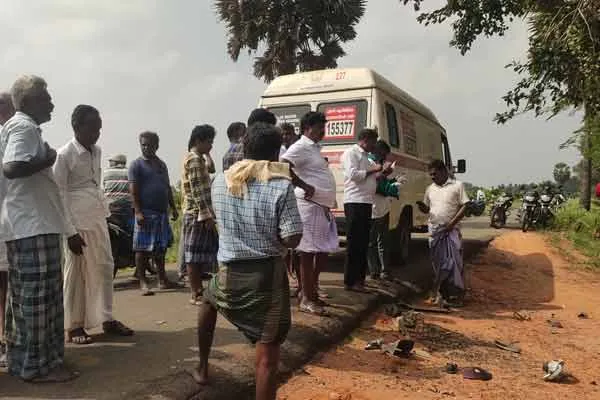 Youth passed away in road accident in Pudukkottai