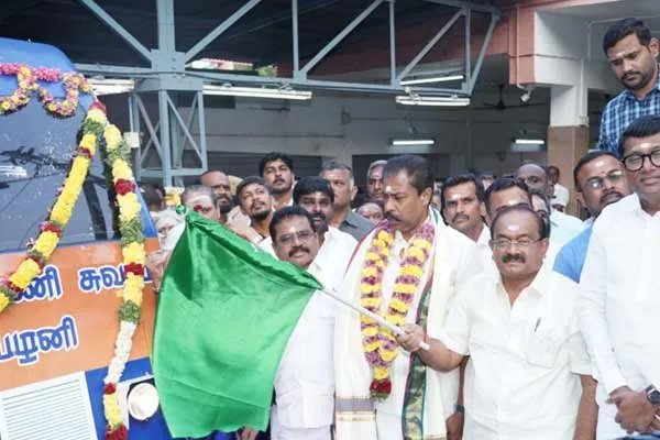 Along with Tirupati, facilities will also be provided to the devotees in the Palani temple says sakkarapani