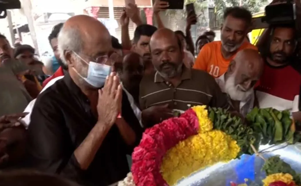 Rajini Tribute to Famous Stunt Master Judo Rath