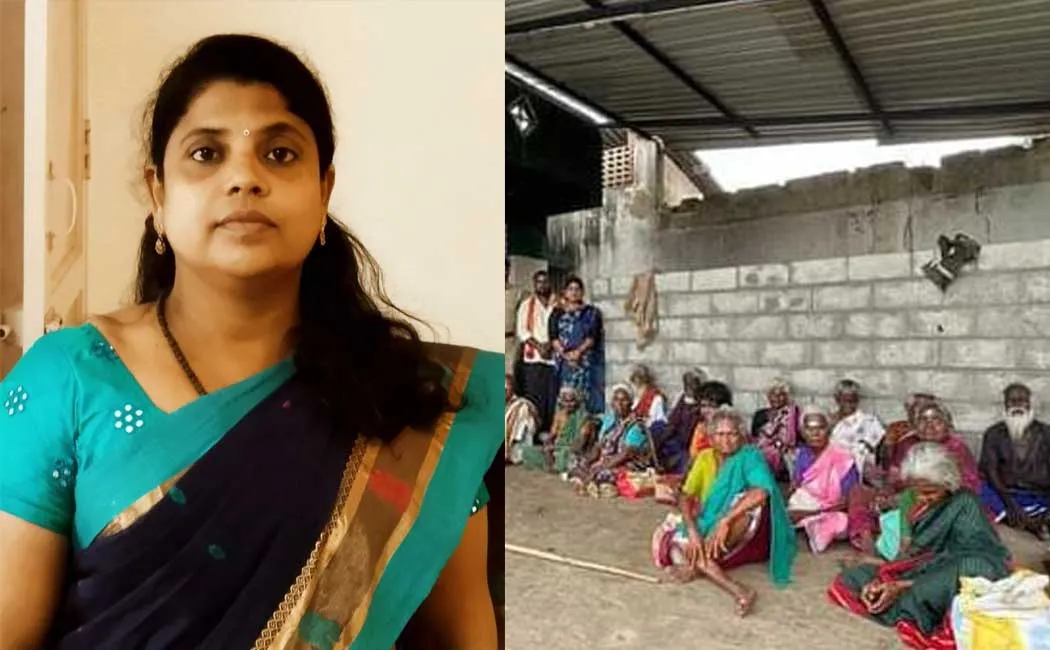 Praise young woman who admitted the destitute and mentally challenged  shelter