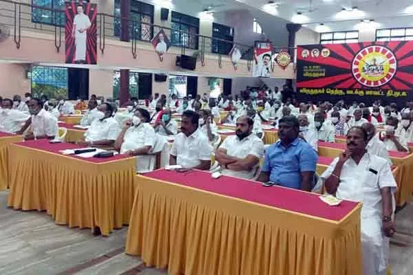 DMK Virudhunagar conference meeting 