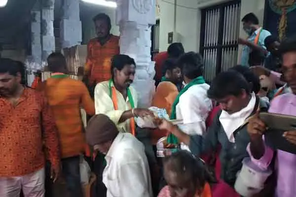 BJP members arested in thiruvannamalai for vel yatra 