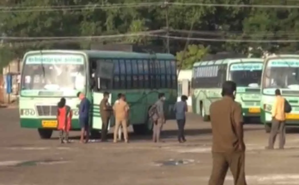 80% of buses were operated in Trichy.