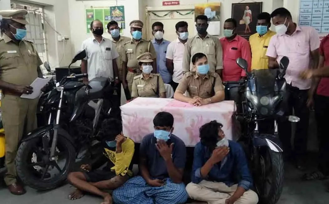 Police favorite robbers within 10 days of the incident ..!