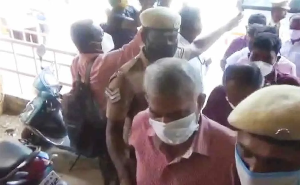Jayaraj Phenix appeared in Madurai court