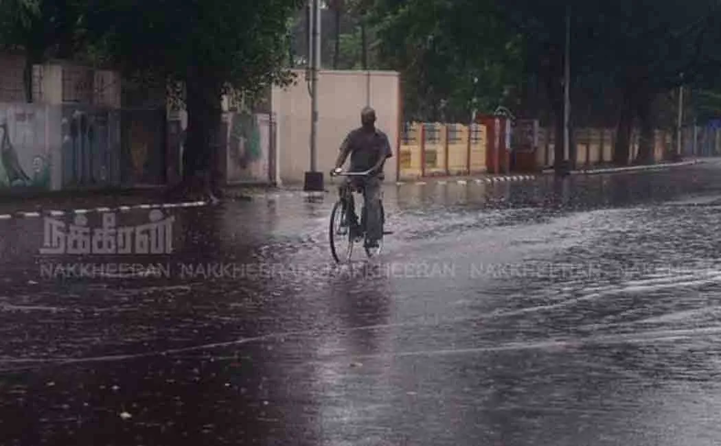 Morning rain in Chennai!