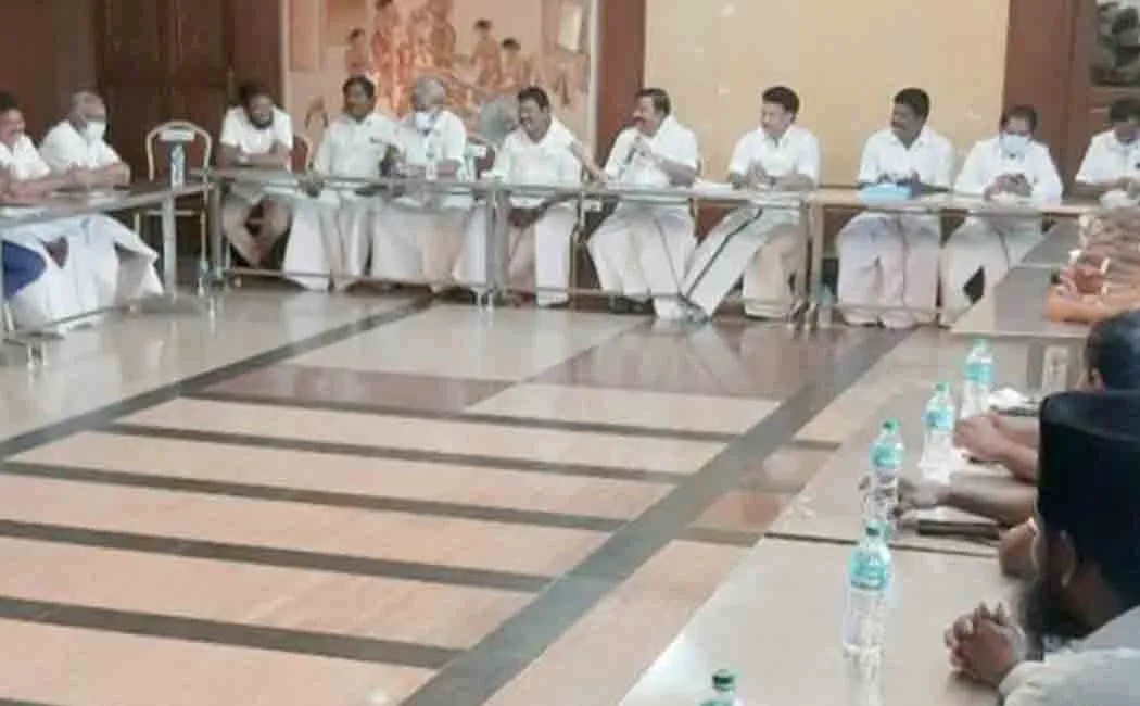 Local elections; DMK consultation meeting in Trichy!