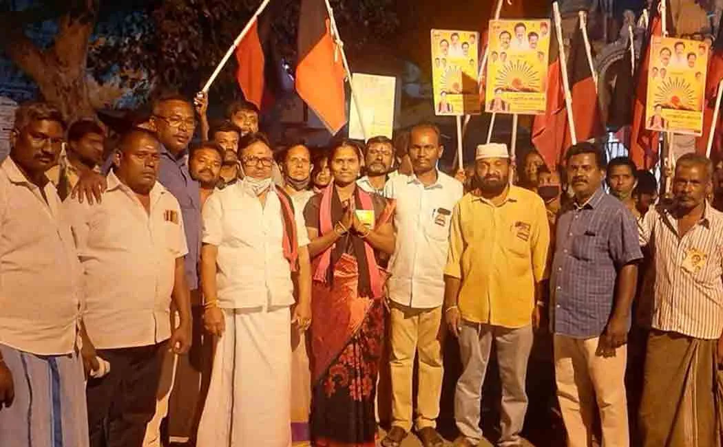 Vijay People's Forum youths who joined DMK!