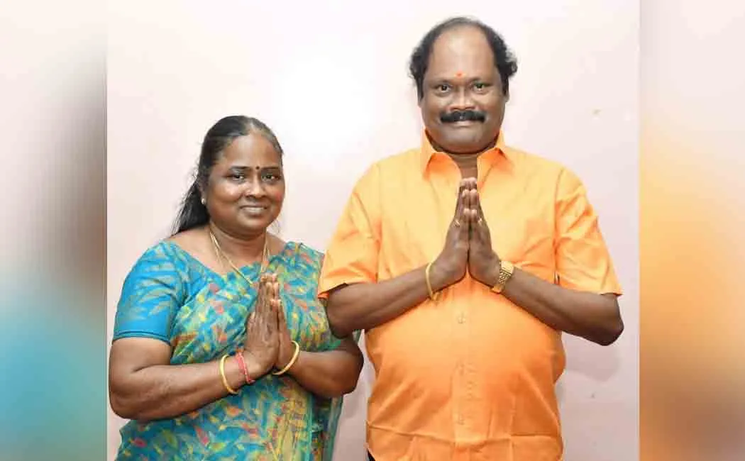 The couple who won in  Trichy!