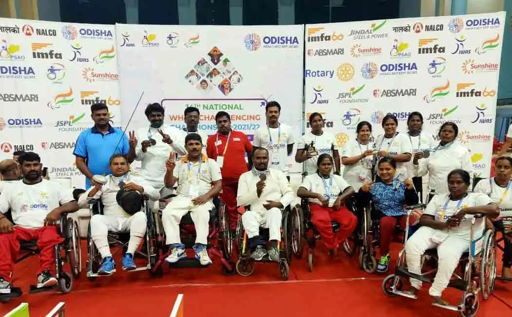 Disabilities  people who have won medals at the national level!