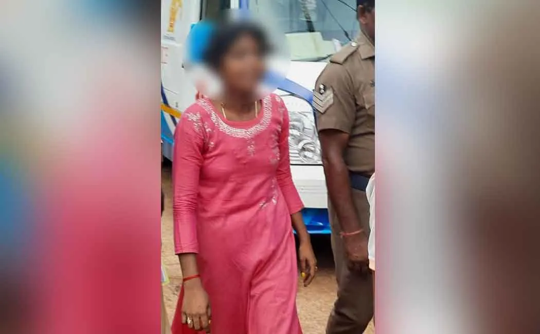 Kanyakumari woman arrested in child case 