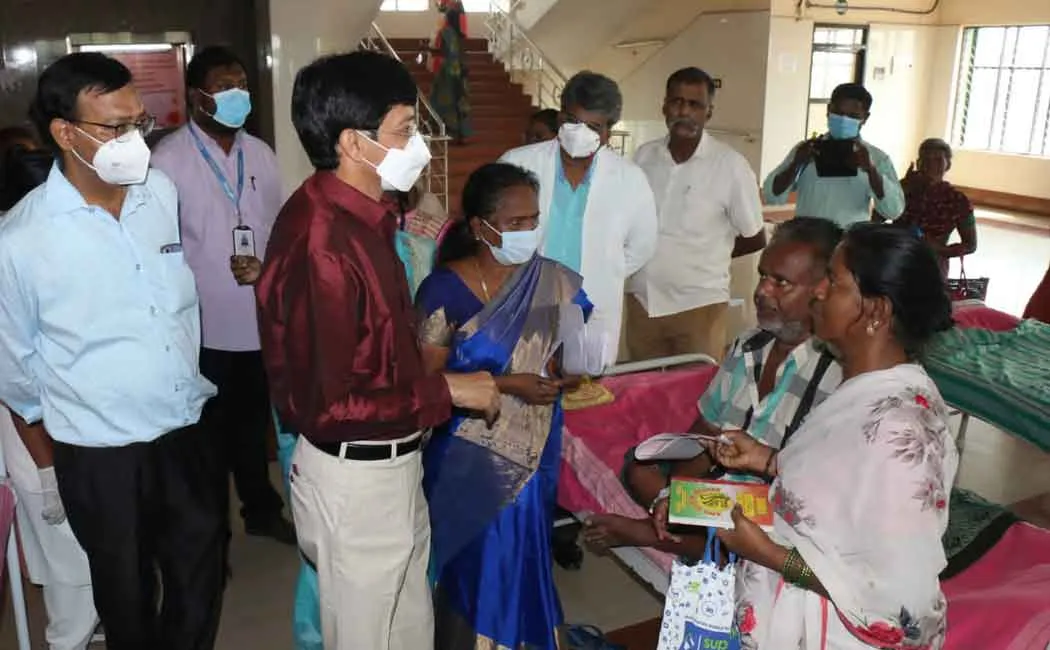 Radhakrishnan interrogates a person who has received an organ transplant!