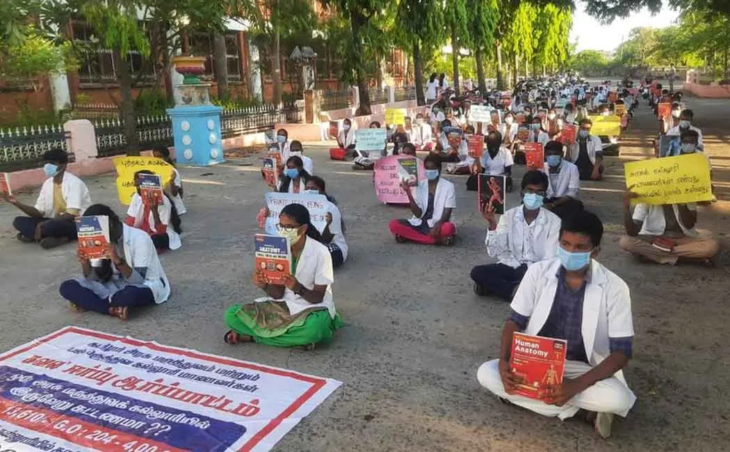 Chidambaram Raja Muthiah Government Medical College trainee doctors modern struggle!