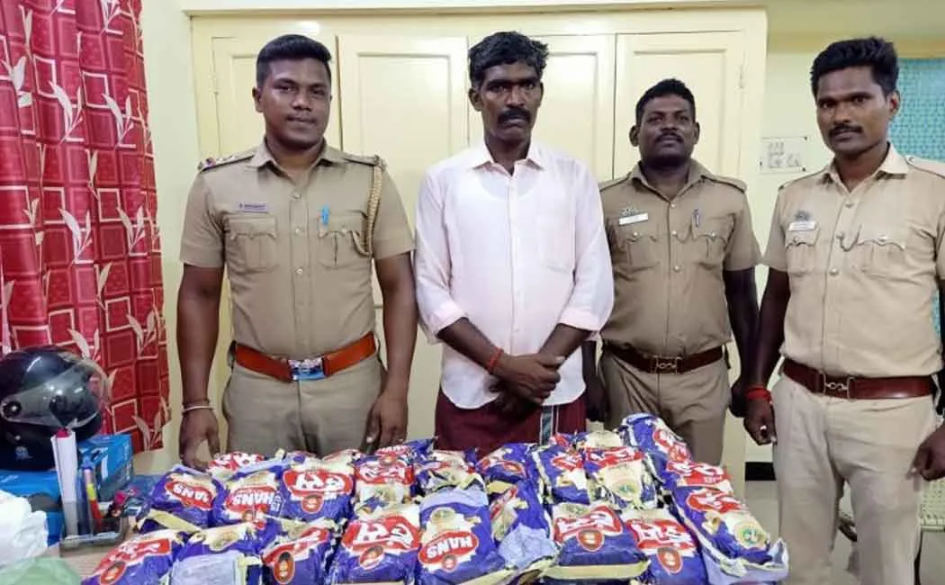Police arrested one in trichy 