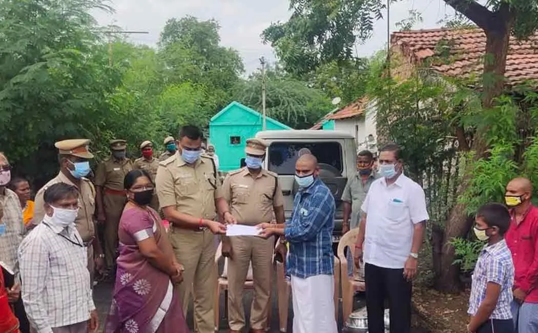 Erode kodumudi incident family got quick Relief fund 