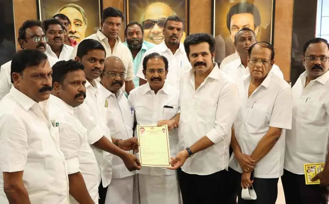 DMK organization election: Candidate distribution in Salem Central district!
