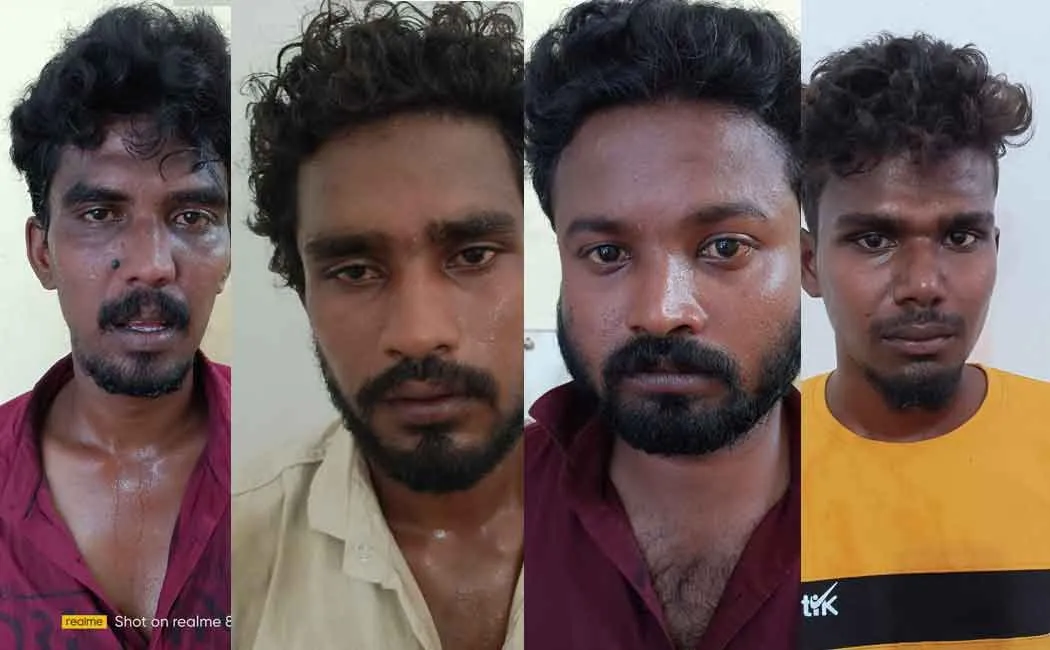 Young people arrested in trichy 