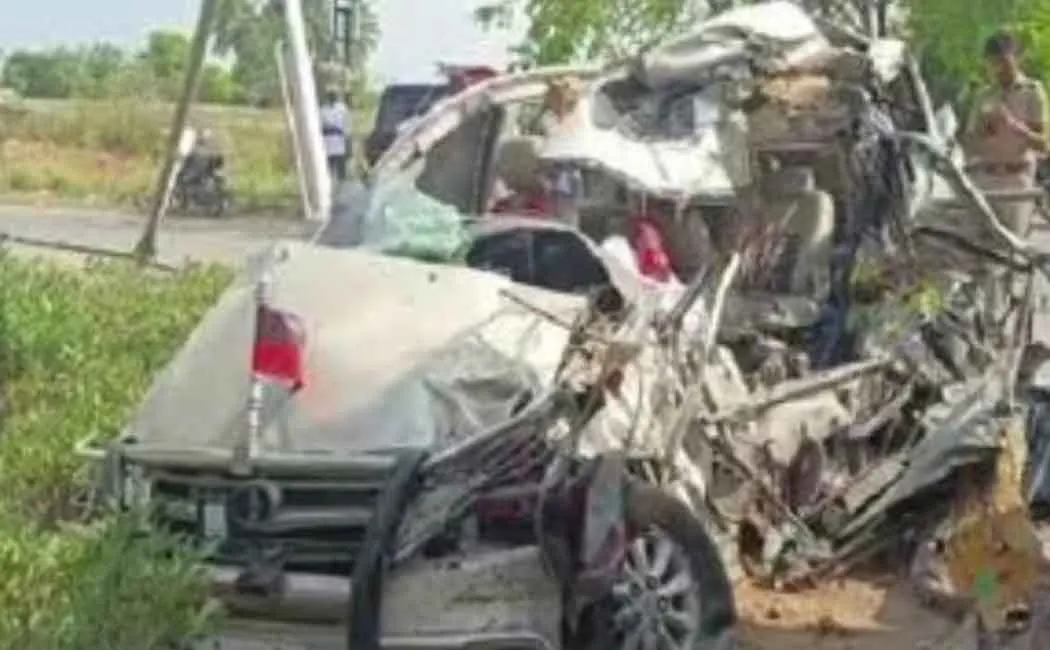  four members of the same family died in an accident!