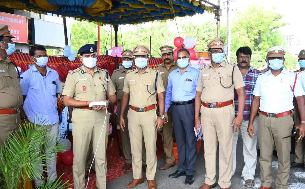 New signal in Trichy to deal with traffic congestion!