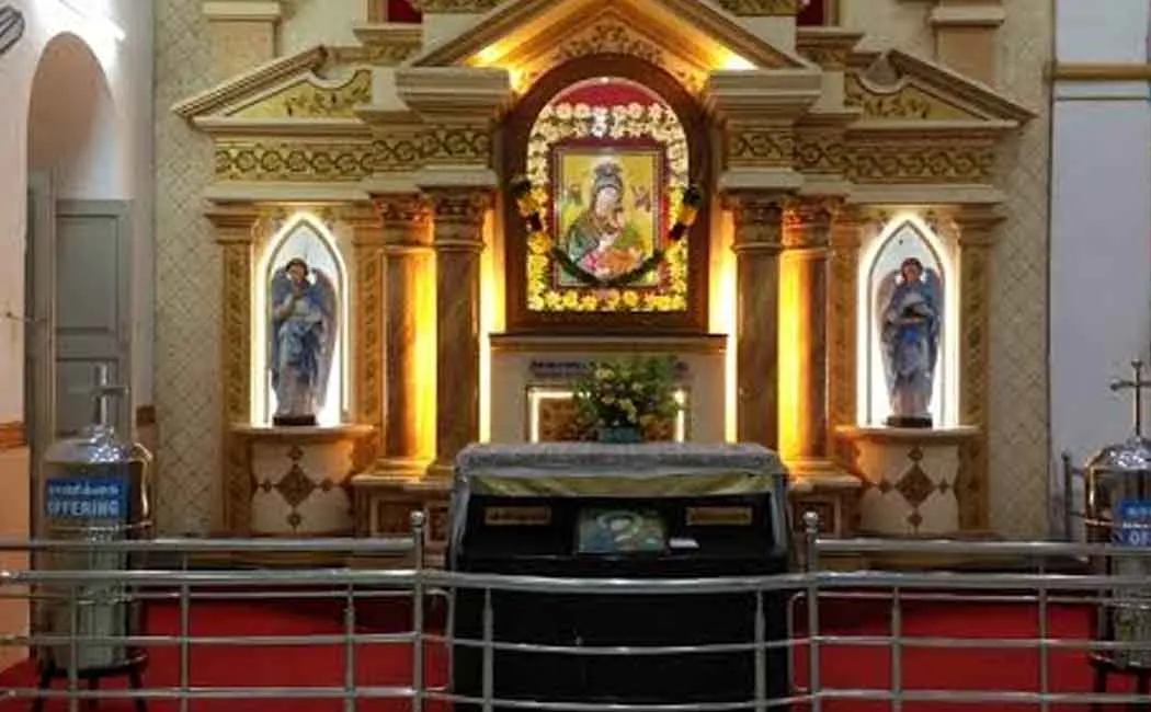 Theft at Trichy Palakkarai Church!