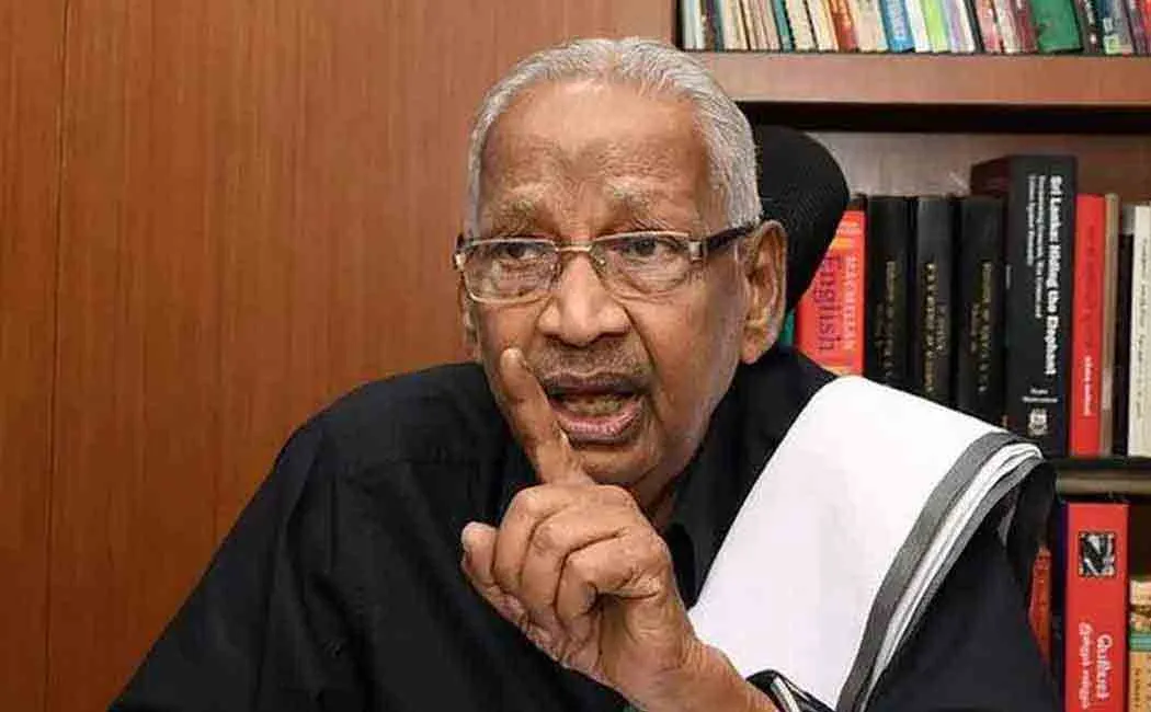 K. Veeramani condemns the BJP government in P Chidambaram issue 