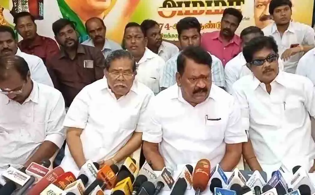 single leadership issue; ADMK district secretaries complaining of corruption in turn!