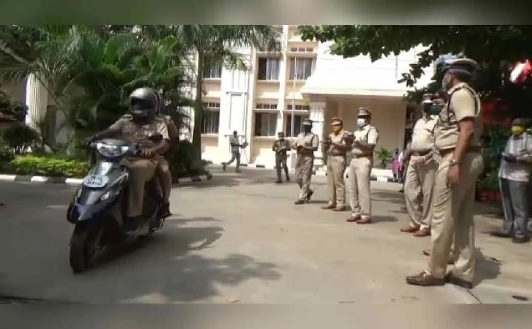 Two-wheeler patrol vehicles for police to prevent public from crime - Madurai Commissioner