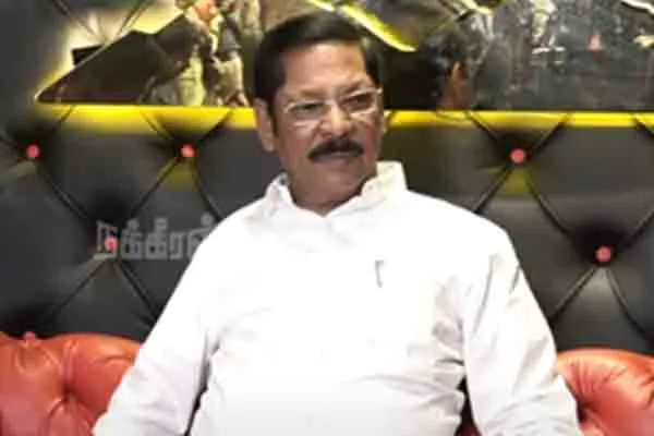 RS Bharathi raised question to eps 