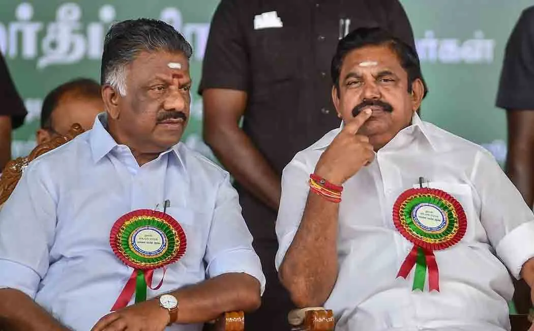 Jayakkumar edappadi palanisamy and o pannerselvam 
