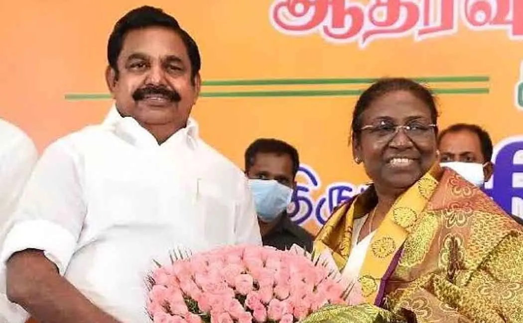 EPS Congratulations in person to President Draupadi Murm 