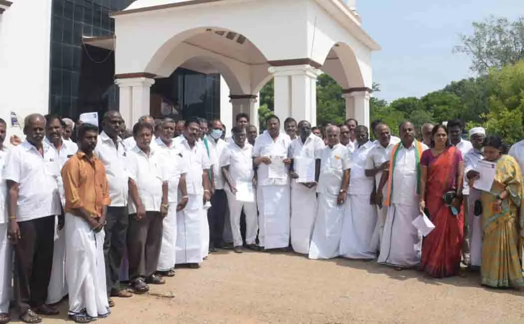 TMC petition to trichy collector 