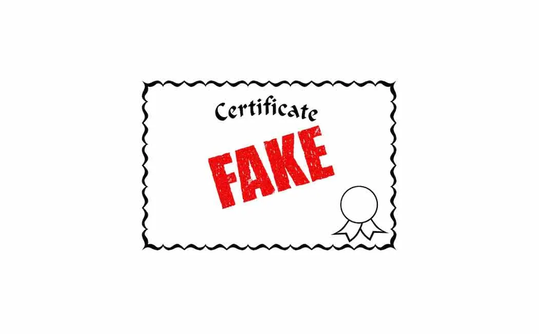 Dismissal of a person who got a government job by giving fake certificate ...