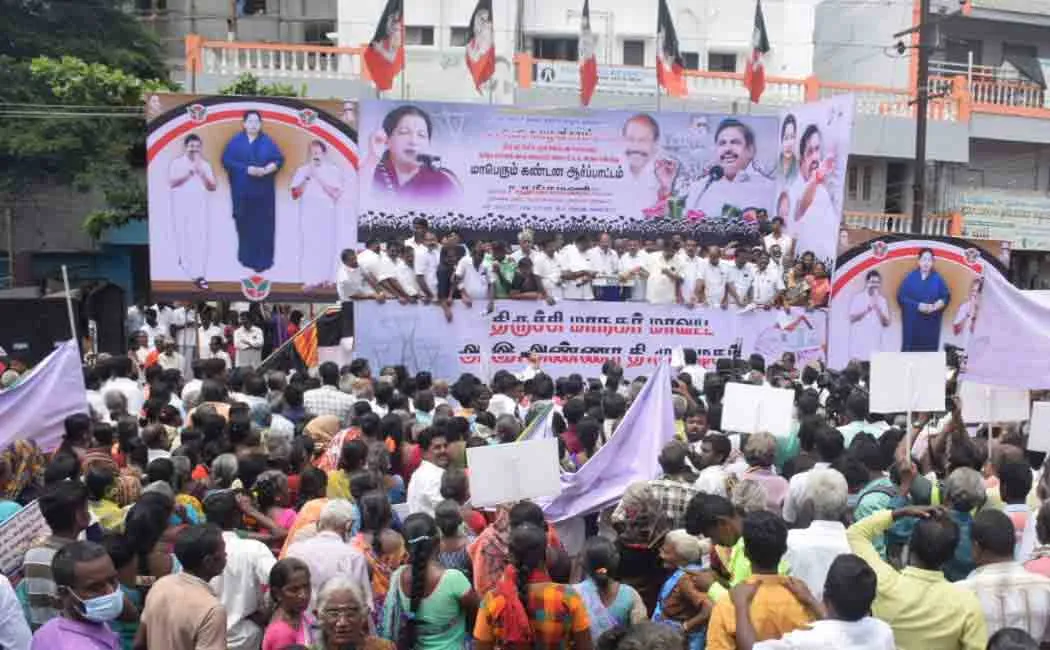 ADMK Thangamani condemn on DMK government 