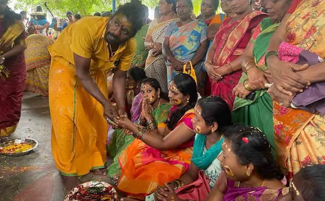 Aadipuram in Samayapuram Mariamman Temple!