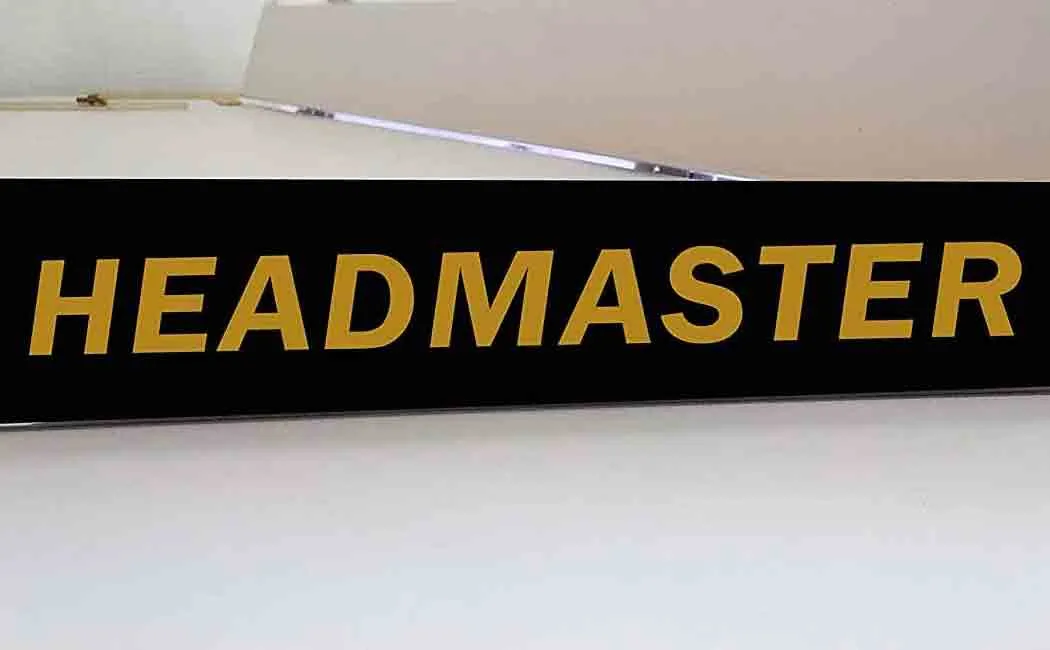 We need that H.M.... Govt school children 