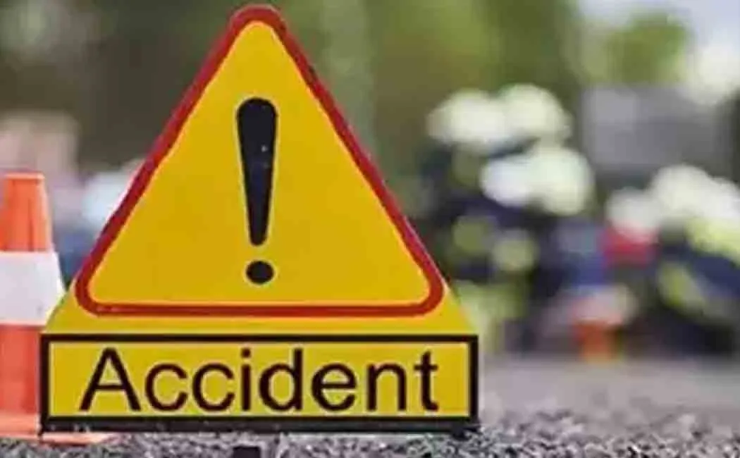 Road Accident bus driver passed away 