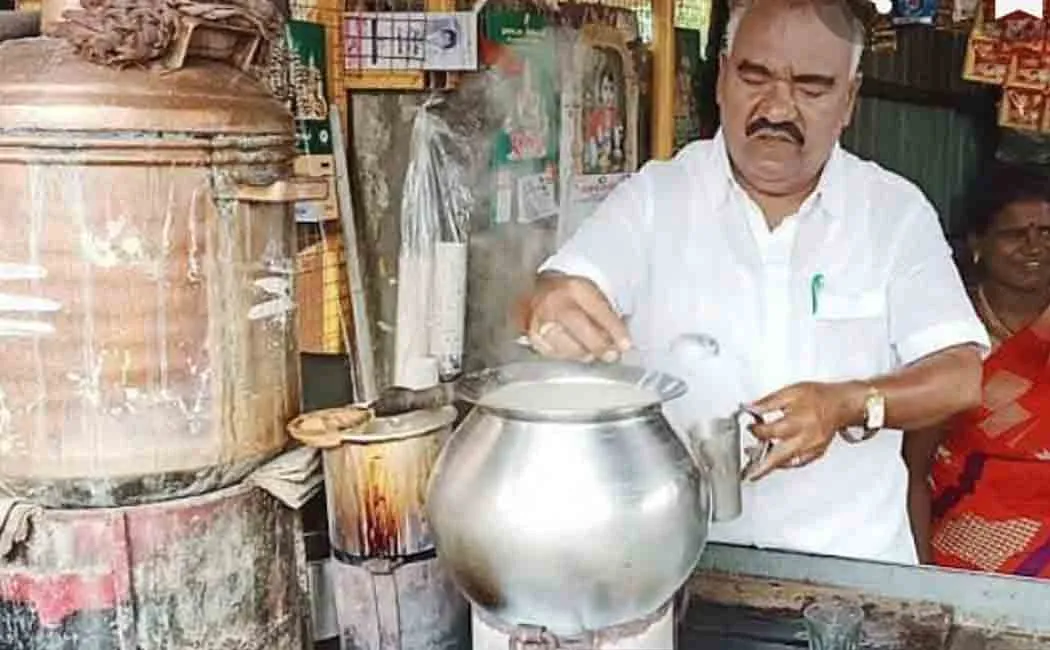 Minister Genji Masthan turned tea master