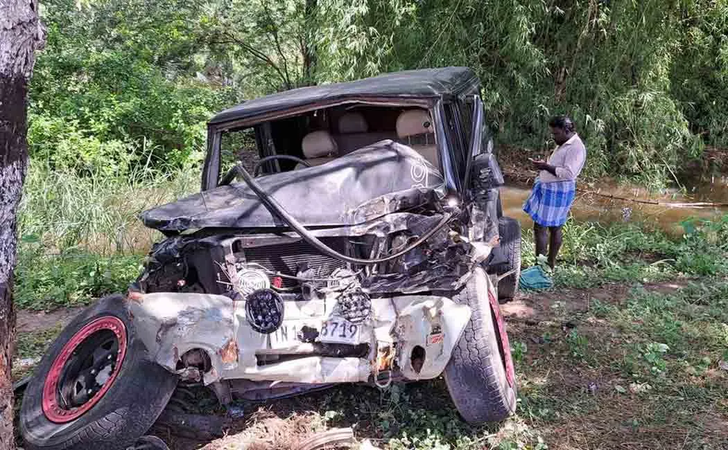 Chidambaram Accident two passed away 