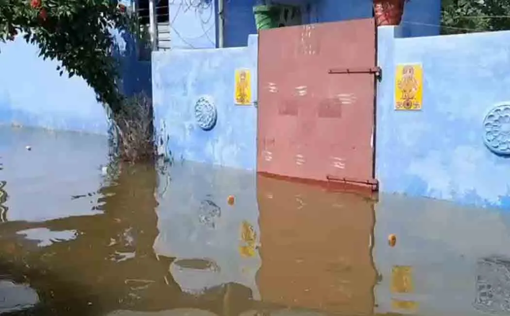 Flooding; People being taken to safe areas!
