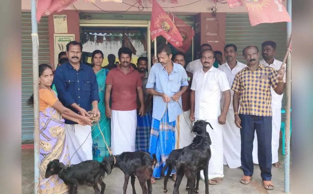 Nam Tamilar Party members offered got to one family 