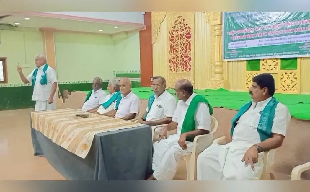 “Coconut oil should be sold in ration shops” - Farmers Union State President A.K. Shanmugam