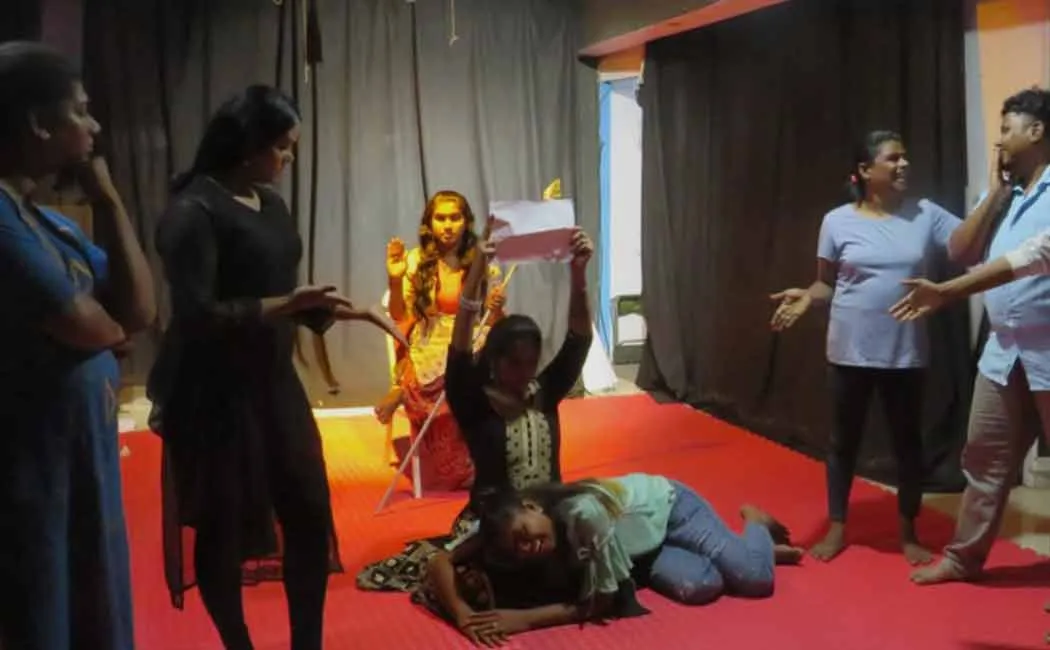 Transgender people drama in chennai  