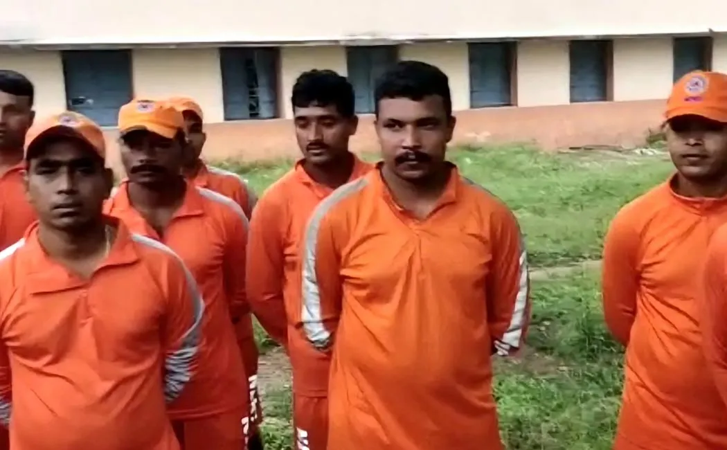 National Disaster Response Team ready in Chidambaram for Cyclone Mandus precautionary measures